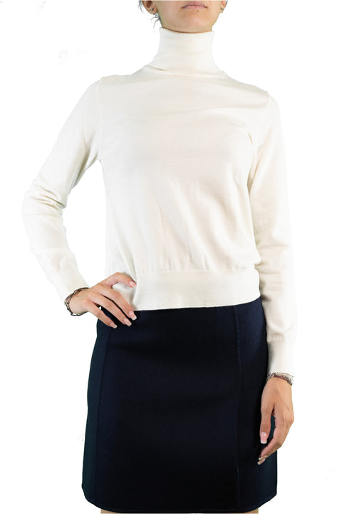 PAROSH MAGLIA COLLO ALTO MISTO CASHMERE