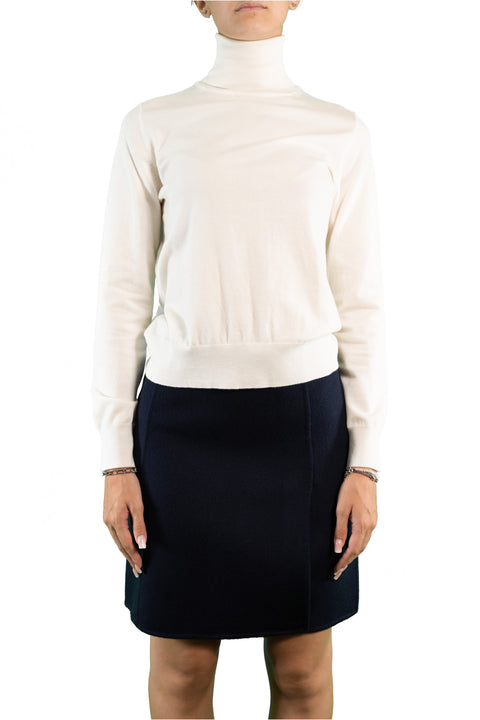 PAROSH MAGLIA COLLO ALTO MISTO CASHMERE