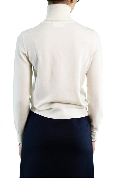 PAROSH MAGLIA COLLO ALTO MISTO CASHMERE