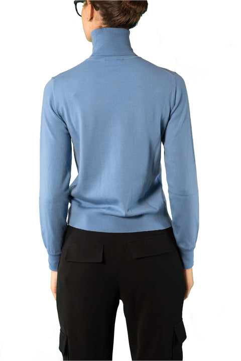 PAROSH MAGLIA COLLO ALTO MISTO CASHMERE