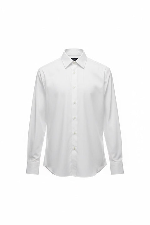 ETRO CAMICIA POPELINE CON SCHIENA SETA STAMPA GARDEN