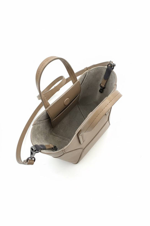 BRUNELLO CUCINELLI DUO BORSA MINI PELLE
