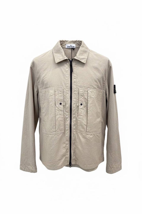 STONE ISLAND OVERSHIRT COTONE ORGANICO