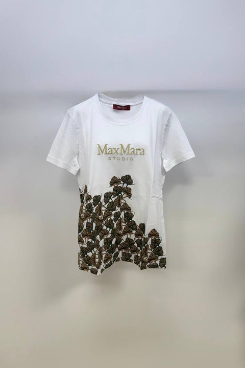MAX MARA STUDIO PIACERE T-SHIRT JERSEY