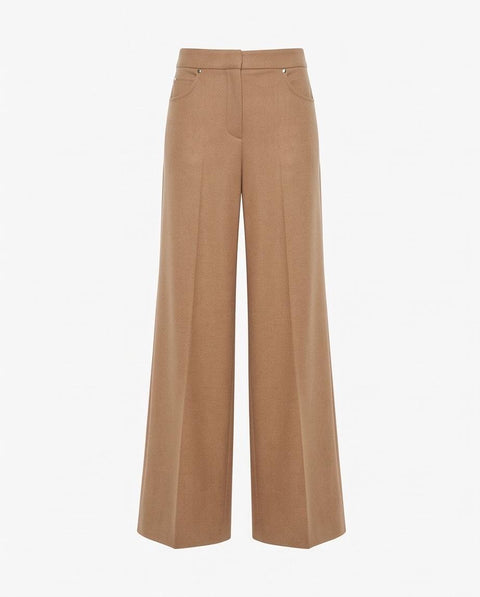 MAX MARA UGOLA PANTALONE PALAZZO CAMMELLO