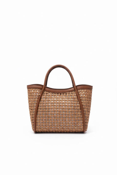 MAX MARA MARINECESTO BORSA MEDIUM RAFFIA