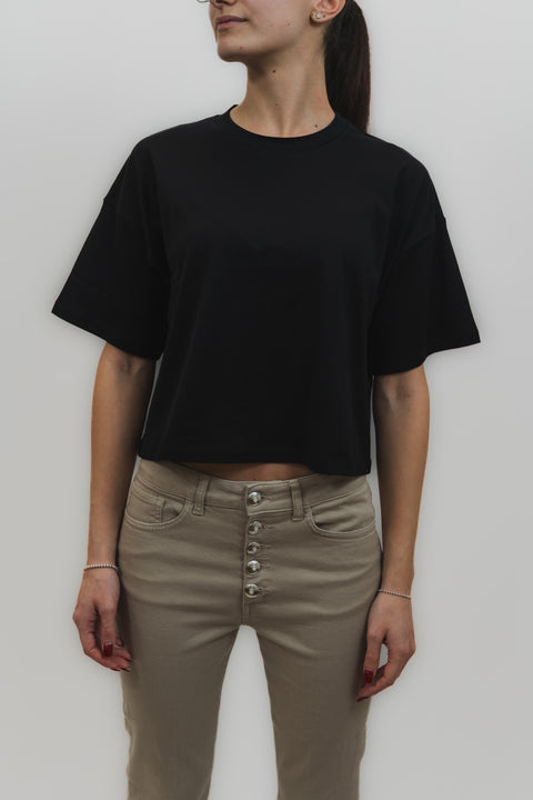 DONDUP T-SHIRT SCATOLA JERSEY