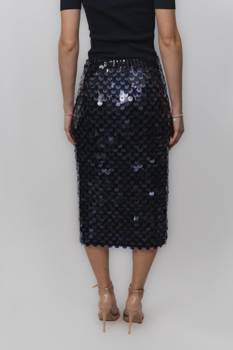 PAROSH GONNA LUNGA FULL PAILLETTES