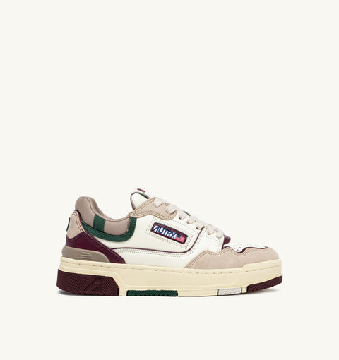 AUTRY SNEAKER CLC PELLE E SUEDE TAB LOGO