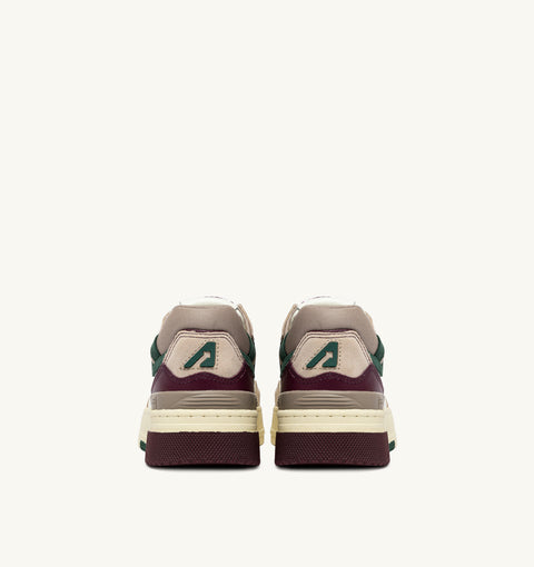 AUTRY SNEAKER CLC PELLE E SUEDE TAB LOGO