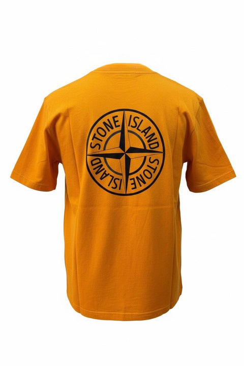 STONE ISLAND T-SHIRT JERSEY LOGO CAMU