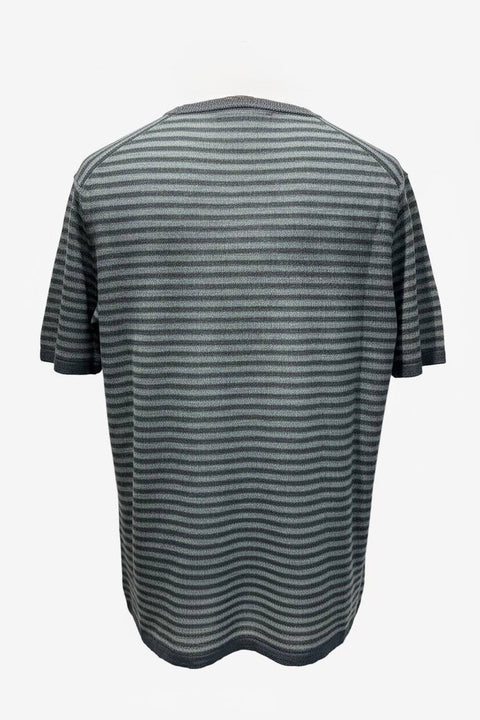 ROBERTO COLLINA T-SHIRT OVERE COTONE E LINO