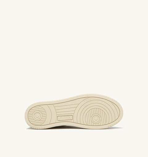 AUTRY SNEAKER PELLE CAPRA E SUEDE TAB LOGO