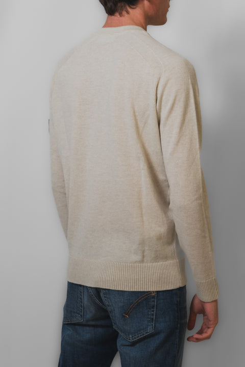 STONE ISLAND MAGLIA GIROCOLLO GEELONG LOGO SPALLA
