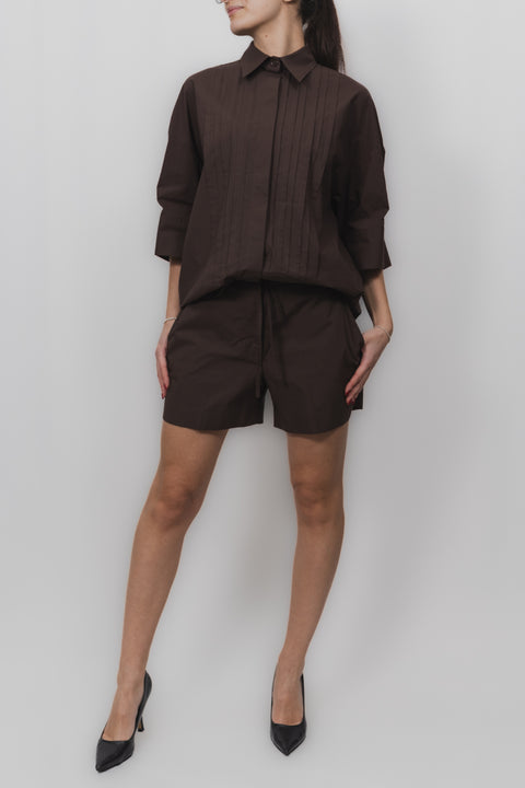 PAROSH CAMICIA OVER PLASTRON COTONE