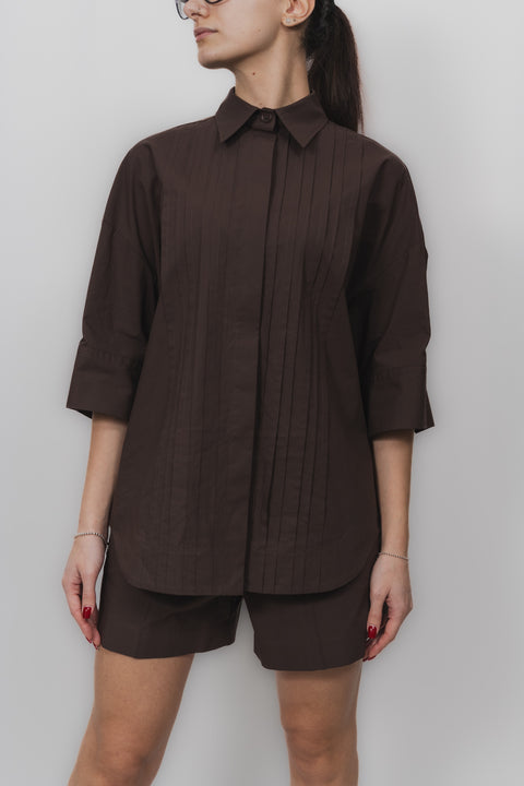 PAROSH CAMICIA OVER PLASTRON COTONE