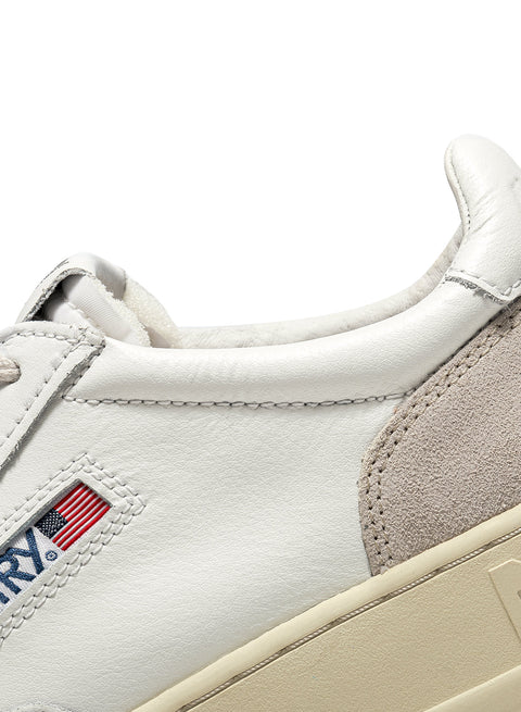 AUTRY SNEAKER PELLE E SUEDE TAB LOGO