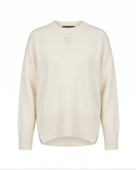 FILIPPO DE LAURENTIIS MAGLIA LANA E CASHMERE GIROCOLLO OVER ASIMMETRICA