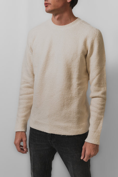 ROBERTO COLLINA MAGLIA GIRO COLLO WINTER COTTON