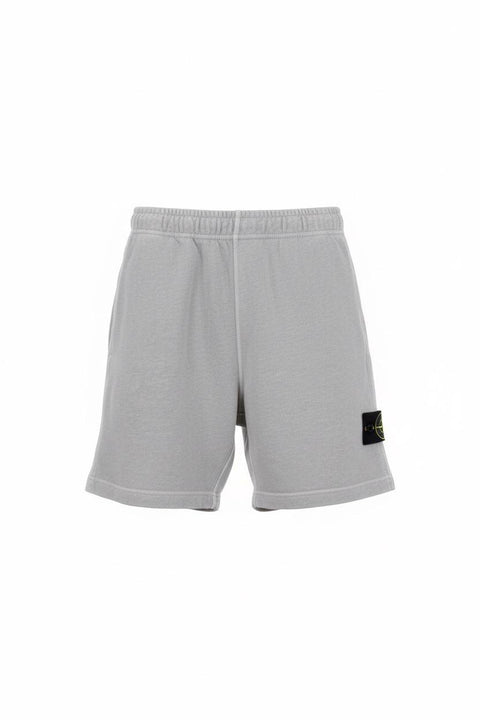 STONE ISLAND BERMUDA DI FELPA IN COTONE MALFILE
