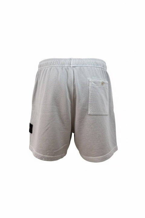 STONE ISLAND BERMUDA DI FELPA IN COTONE MALFILE