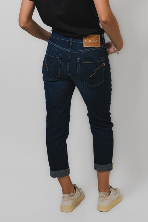 DONDUP KOONS DENIM BOTTONI METALLO