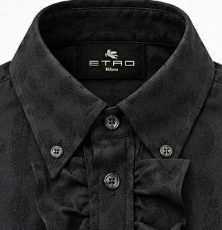ETRO CAMICIA SETA ROUCHE