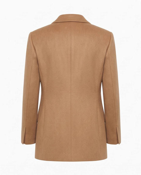 MAX MARA OLIMPIA GIACCA DOPPIOPETTO OVER CAMMELLO