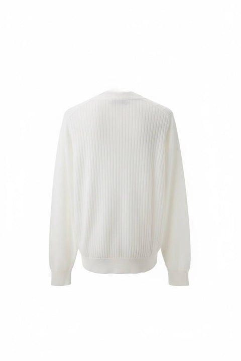 BRUNELLO CUCINELLI MAGLIA COTONE COSTA PIATTA