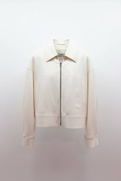 HERNO OVERSHIRT SCUBA ZIP