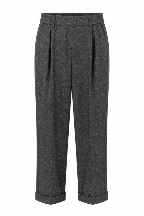 BRUNELLO CUCINELLI PANTALONE TWEED 2 PINCES