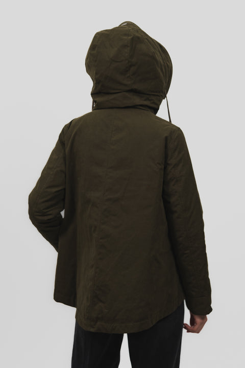 HERNO PARKA CORTO COTONE INTERNO PIUMA