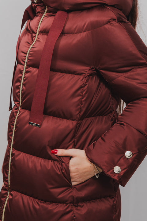 HERNO PUIMINO 3/4 POLOARTECH RASO SATIN