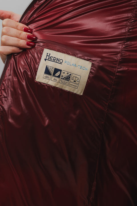 HERNO PUIMINO 3/4 POLOARTECH RASO SATIN