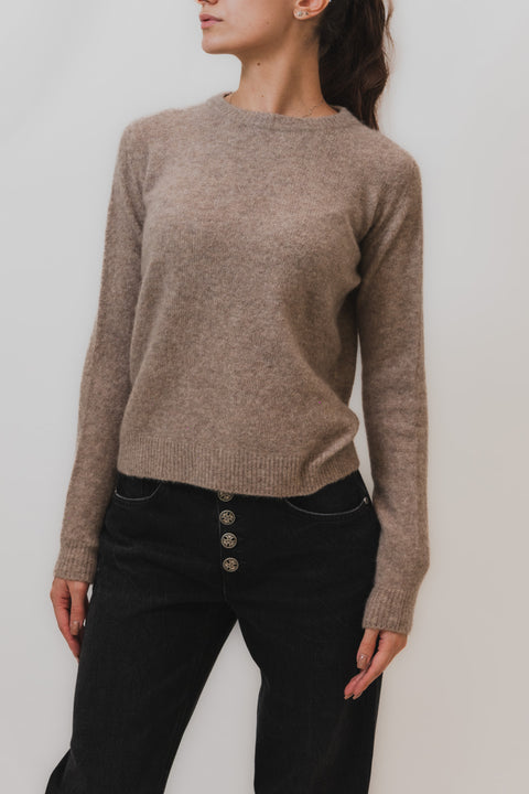 ROBERTO COLLINA MAGLIA GIROCOLLO CASHMERE SETA