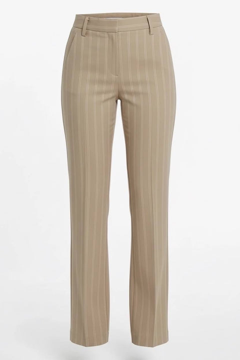 DONDUP LEXI PANTALONE VISCOSA GESSATO