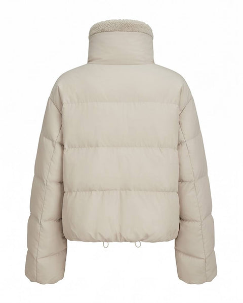BRUNELLO CUCINELLI BOMBER TAFFETAS OVER IMBOTTITO PIUMA D OCA