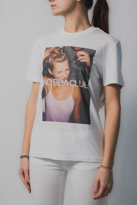 ELITE  PARIS T-SHIRT REALIZZATA NEL TESSUTO JERSEY STAMPA KATE