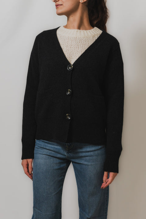 ROBERTO COLLINA CARDIGAN BABY CAMEL