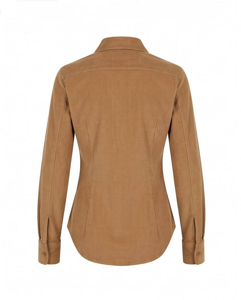 DONDUP CAMICIA VELLUTO STRETCH
