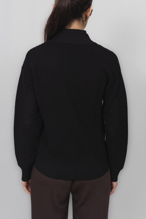 PAROSH BOMBER ZIP VISCOSA TRICOT