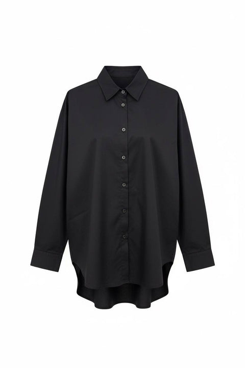 ROBERTO COLLINA CAMICIA OVER POPELINE