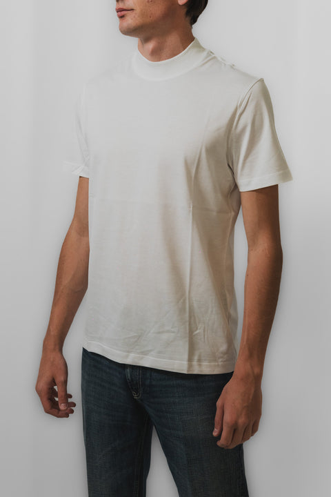 DONDUP T-SHIRT JERSEY COLLO VULCANO