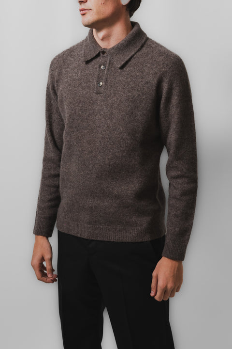 ROBERTO COLLINA POLO CASHMERE E SETA