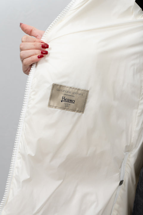 HERNO PIUMINO 3/4 POLARTECH NYLON OPACO