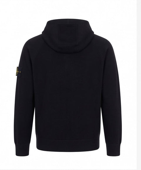 STONE ISLAND FELPA CAPPUCCIO CON ZIP