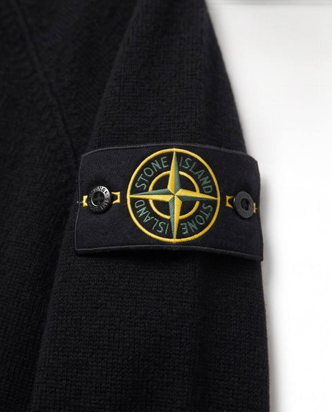 STONE ISLAND FELPA CAPPUCCIO CON ZIP