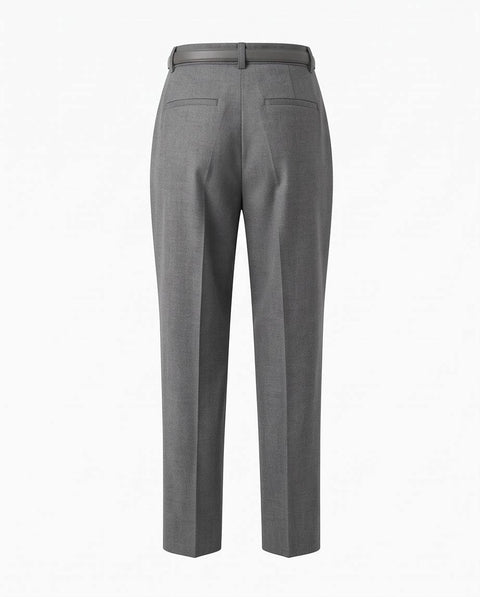 MAX MARA STUDIO LAGO PANTALONE 2 PINCES FLANELLA
