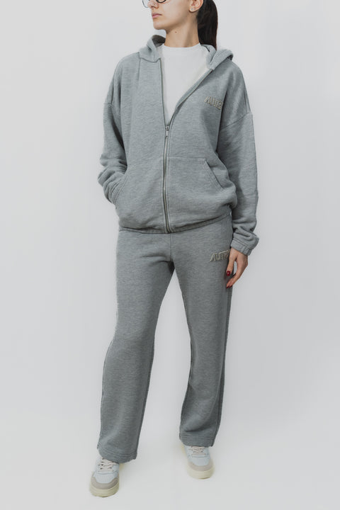 AUTRY FELPA ZIP E CAPPUCCIO OVER