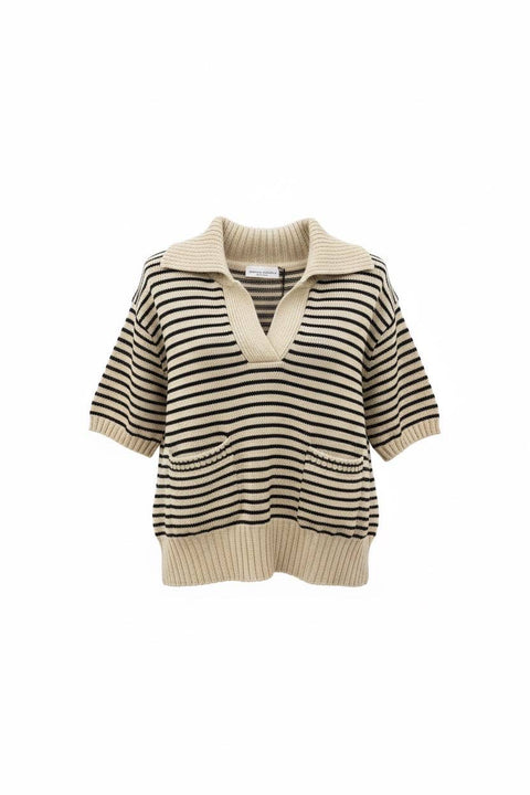 ROBERTO COLLINA POLO COTONE RIGHE